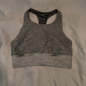 EUC alo yoga long line high neck sports bra